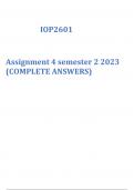IOP2601_Assignment_4__COMPLETE_ANSWERS__Semester_2_2023___DUE_10_October_2023