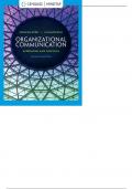 Organizational Communication Approaches and Processes Enhanced 7th Edition By by Katherine Miller - Test Bank