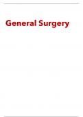 GENERAL SURGERY  QUICK REVISION FOR EXAM