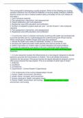 MCNP Fundamentals of Nursing Test 1 Practice Questions Questions and Correct Answers Updated Version 2023 2024 Guaranteed Success