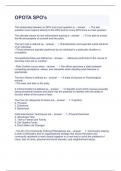 OPOTA SP1 Questions and Answers 100&percnt; correct 2023