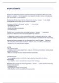 opota basic Questions and Answers 2023
