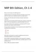 NRP 8th Edition, Ch 1-4