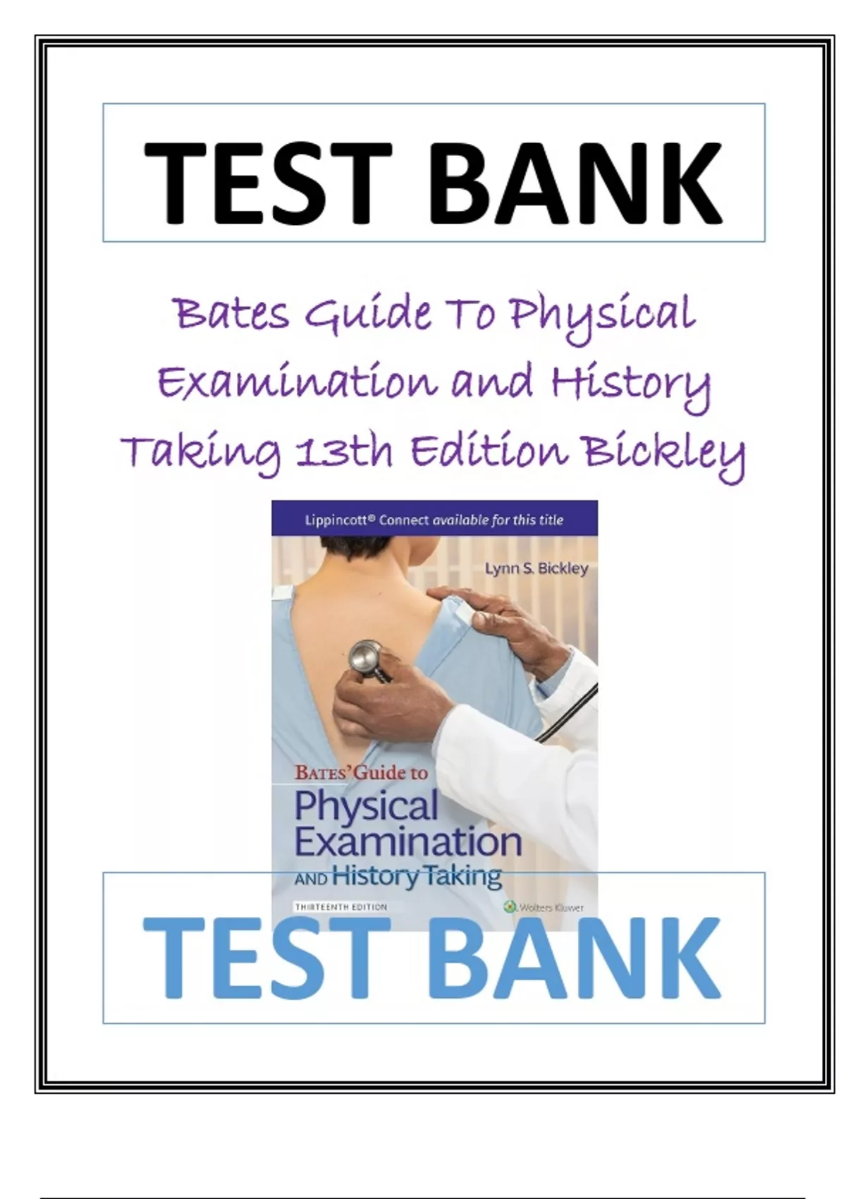 wolters klower bates guide to physical test to buy 2017 Bates' Examination and History Taking: 9781469893419: Medicine & Health Science Books @ shared decision Bates' 12th Edition Physical Exam