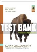 Test Bank For Range Management: Principles and Practices 6th Edition All Chapters - 9780135014165