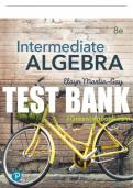 Test Bank For Intermediate Algebra 8th Edition All Chapters - 9780137581085