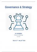 Summary Governance & Strategy
