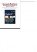 Test Bank For Neuroscience Exploring the Brain 4th edition (Enhanced complete chapters all questions and answers)