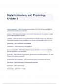 Test Bank for Seeley's Anatomy and Physiology 13th Edition  Chapter 3 by Cinnamon VanPutte; Jennifer Regan; Andrew Russo | Latest Update | 9781264103881 