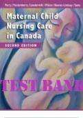 Test Bank for Maternal Child Nursing Care in Canada 2nd Edition