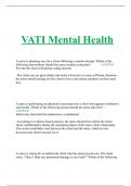 VATI Mental Health 2023/2024