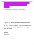 ANCC Practice Questions with Verified Answers Best Rated A&plus; 20232024 Update&period;
