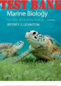 TEST BANK for Marine Biology&colon; Function&comma; Biodiversity&comma; Ecology 5th Edition by Jeffrey Levinton&period; &vert; Complete 22 Chapters