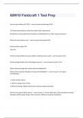 68W10 Fieldcraft 1 Test Prep exam questions  and 100&percnt; correct answers