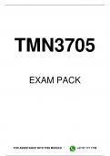 TMN3705 EXAM PACK 2024