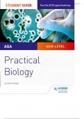 A-Level Biology Practicals online book