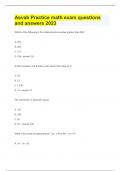 Asvab Practice math exam questions and answers 2023&period;
