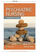 Test Bank - Psychiatric Nursing&colon; Contemporary Practice &lpar;6th Edition by Boyd&rpar;
