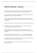 68W10 Fieldcraft 1 &lpar;Shock&rpar; exam questions and verified correct answers 2023