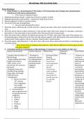 Microbiology- Mid Term Study Guide.