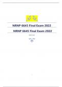 Walden University NRNP 6645 Final Exam 2022