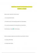 Hawaii Drivers Permit Test Exam Questions & Answers GRADED A&plus; 2023&vert;2024
