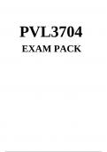 PVL3704 EXAM PACK 2023