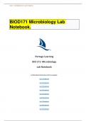BIOD171 Microbiology Lab Notebook