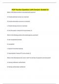 PCIP Practice Questions with Answers Graded A+