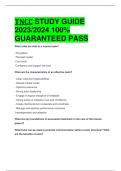 TNCC STUDY GUIDE  2023&sol;2024 100&percnt;  GUARANTEED PASS