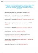 WASHINGTON STATE ESTHETICIAN WRITTEN EXAM ACTUAL EXAM 150 QUESTIONS AND CORRECT DETAILED ANSWERS &lpar;VERIFIED ANSWERS&rpar; &vert;ALREADY GRADED A&plus;