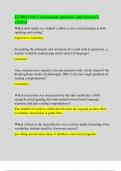 LETRS Unit 5 Assessment questions and Answers &vert; verified
