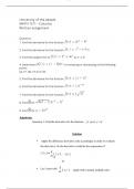 math1211- calculus written assignment unit 5