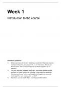 Introduction to Communication Science - Summary for partial exam 1