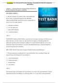 Test Bank For Advanced Practice Nursing Essentials for Role Development 4th Edition |Complete Guide Newest Version 2023