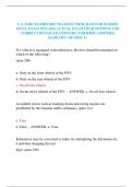 U&period;S&period; FORCES DRIVERS TRAINING PROGRAM FOR EUROPE FINAL EXAM 2023-2024 ACTUAL EXAM 150 QUESTIONS AND CORRECT DETAILED ANSWERS &lpar;VERIFIED ANSWERS&rpar; &vert;ALREADY GRADED A&plus; 