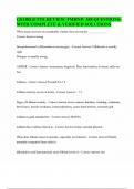 GEORGETTE REVIEW&period; PMHNP- 388 QUESTIONS WITH COMPLETE & VERIFIED SOLUTIONS