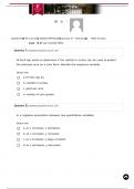 MATH 232A Week 03 Quiz Solution- Capella University