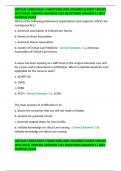 CRITICAL CARE-EXAM 1 QUESTIONS AND ANSWERS &lpar;LATEST UPDATE 2023&sol;2024&rpar; VERIFIED ANSWERS &lpar;181 QUESTIONS&rpar; GRADED A&plus; BEST NURSING EXAM 