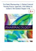 (Complete Answered) Test Bank Pharmacology A Patient-Centered Nursing Process Approach, 11th Edition by Linda E. McCuistion Chapter 1-58