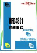 HRD4801 Assignment 5 Semester 2 2023