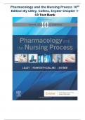 Pharmacology and the Nursing Process 10th Ed By Lilley, Collins, Snyder Chapter 1- 58 Test Bank | QUESTIONS & ANSWERS EXPLAINED (RATED A+) | 2023 LATEST