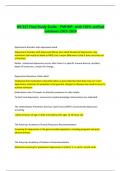 NR 547 Final Study Guide - PMHNP -with 100&percnt; verified solutions-2023-2024&period;pdf