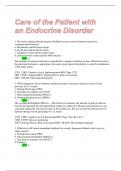 endocrine disorder 1 nursing 3366 pathologic processes 2023-2024