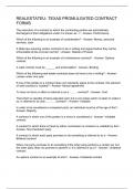 RealEstateU- Texas Promulgated Contract Forms