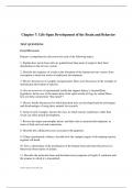 Chapter 7 Life-Span Development of the Brain and Behavior