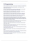 C1 Question and answers 2023 verified to pass
