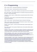 C1 Questions with complete solution 2023