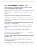 C1 Question and answers 2023 verified to pass 
