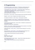 C Programming Question and answers 2023 verified to pass